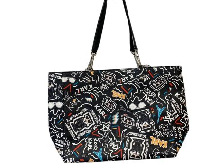 Handbag Designer By Karl Lagerfeld  Size: Large Online Hot Sale